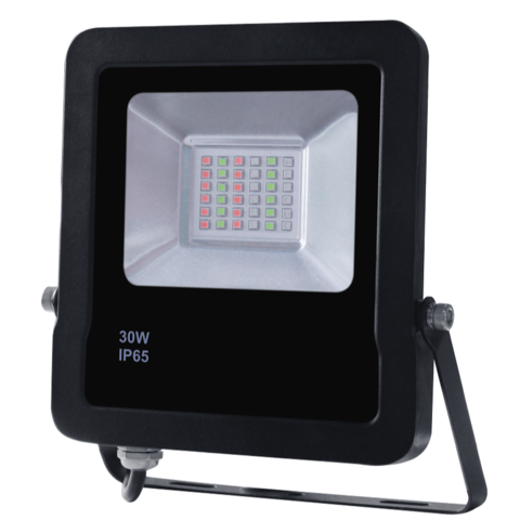 100W 50W 30W 20W 10W RGB LED Flood Light Spotlights Outdoor Security Remote IP65 