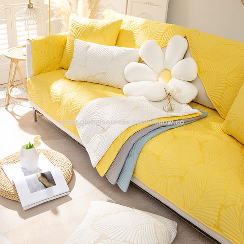 Details about   Sofa Towel Ice Silk Mat Cool Pad Nordic Simple Modern Non-slip Sofa Cover  Room 