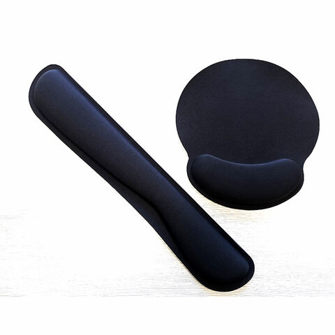 Descanso de Pulso Personalizado para Rato, Confortável, Antiderrapante, em Espuma de Memória para Teclado for sale at factory direct price