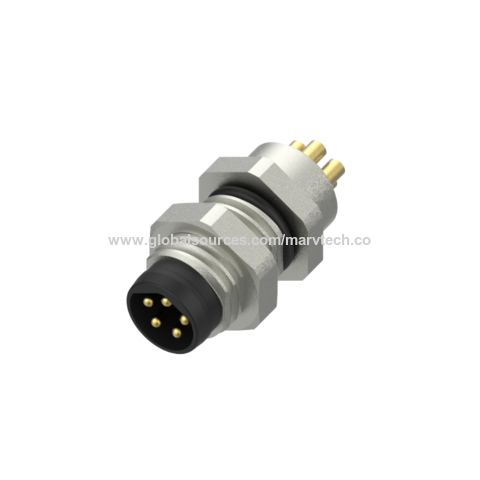 Marvtech M8 B-code Receptacle Connector FSBM5R-L For Industrial ...