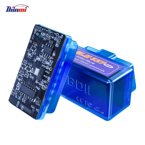 Mini Elm327 Bluetooth V1.5 Obd2 Car Diagnostic Tool Elm 327 For Android  Symbian For Obdii Protocol $1.65 - Wholesale China Bluetooth Mini Elm327  Obd2 at factory prices from Shenzhen Thinmi Technology Co.
