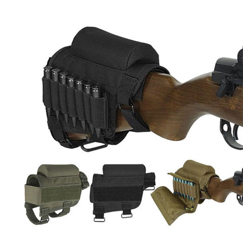 Verstellbare Hinterschaft-Wangenauflage für Airsoft-Gewehre im Freien, Schießkugeltasche, Nylon-Erhöhungspad for sale at factory direct price