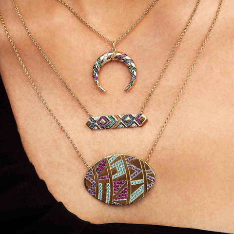 Eye Necklace \u0026 Tribal Necklace 