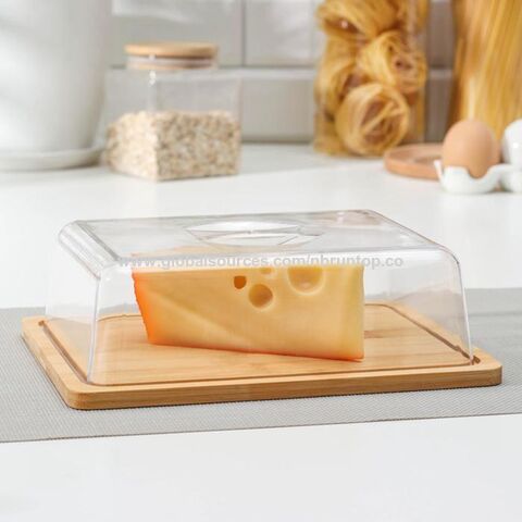 Kitchen  Butter Dish Lids Butter Keeper Container Butter Cutting