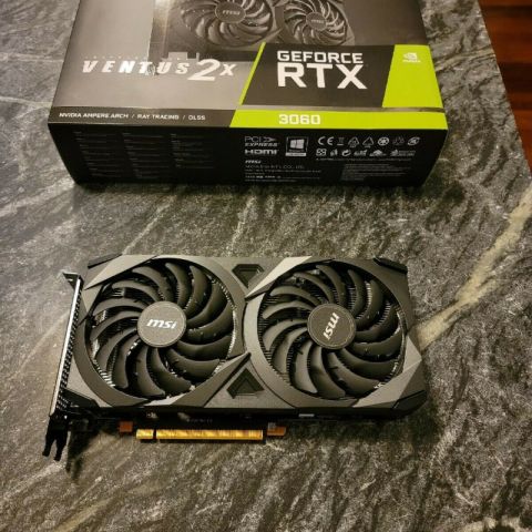 MSI GeForce RTX 3060 VENTUS 2X 12G OC - グラフィックボード・グラボ ...