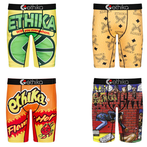 Men Wholesale 2021 Vendor Shorts Size 2xl Ethika Underwear Fashion