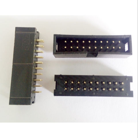 5 x 20-Way IDC Right Angle Pin Boxed Header 2.54mm