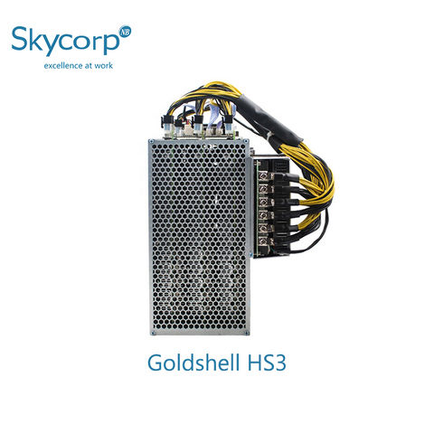 Mineur ASIC Goldshell HS3 SE Silent Edition – Pour HNS & Siacoin (SC), 220V, état Excellent