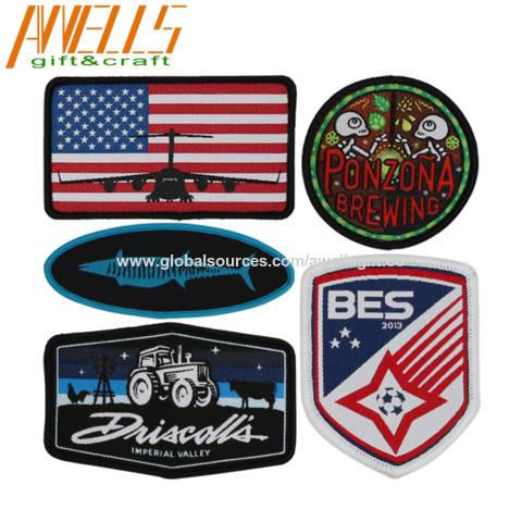 Custom Twill Iron On Patches - Custom Shape - Large - Single, Design &  Preview Online