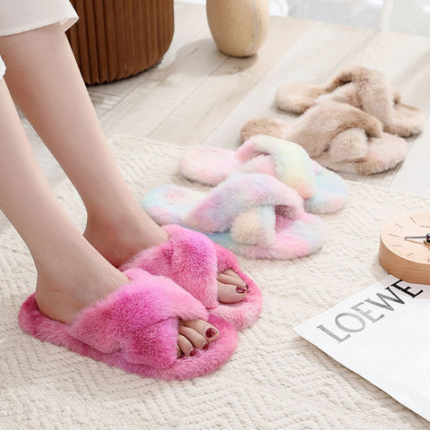 Buy Wholesale China 2022 Autumn And Spring Flat Women Of Mink Fur Slippers Ladies With 3 Soft Slipper & Eva Slipper at USD | Global Sources