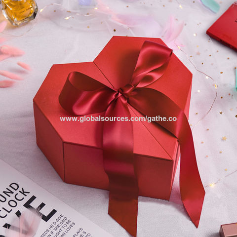 Gift Box Event Party Supplies Packaging Wedding Birthday Handmade Candy  Chocolate Rigid Thick Gift Box with Ribbon Magnetic Box - China Gift Box  and Packaging price