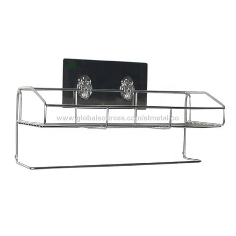 China New Style Wall Shelf Metal Precision For Kitchen Home Appliance   Metal Wall Shelf 