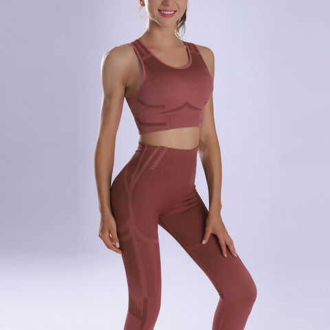 Women Sport Suit Yoga Set Compression Spandex Yoga Set Women High Waist Energy  Seamless Leggings - China Sport Suit and Yoga Set price