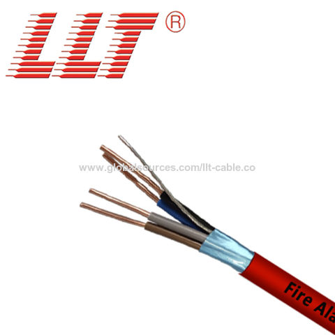 China Robust thermoplastic low smoke fire cable for safety building on ...