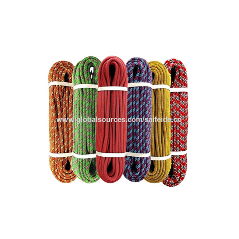 Braided Nylon Static Kernmantle Climbing Ropes Outdoor Static