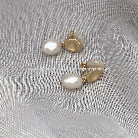 Bulk on sale pearl earrings