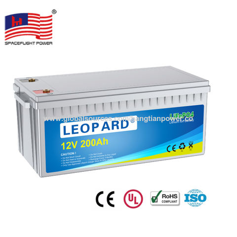 China OEM Factory 12V 200Ah LiFePO4 Lithium Ion Battery Pack 200Ah long ...