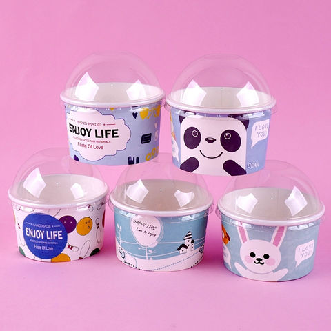 Plastic Ice Cream Containers with Lids - China Ice Cream Tub and