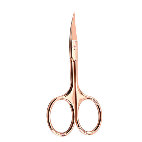 Buy Wholesale China Hairdressing Scissors Professional Curved Blade Small  Beauty Tools Gold Eyebrow Scissors & Stainless Steel Beard Scissors at USD  0.76