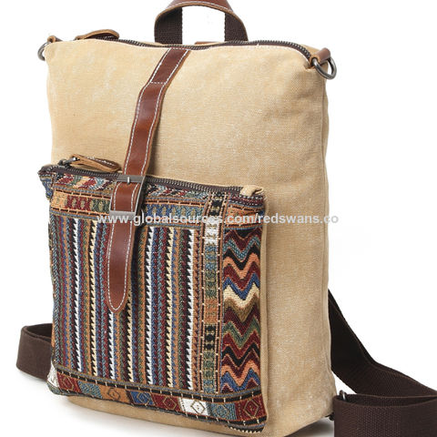 ethnic backpack