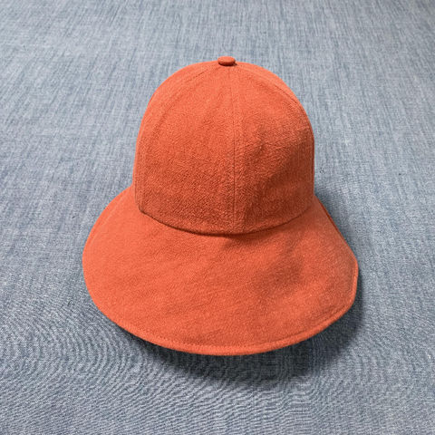 six panel bucket hat