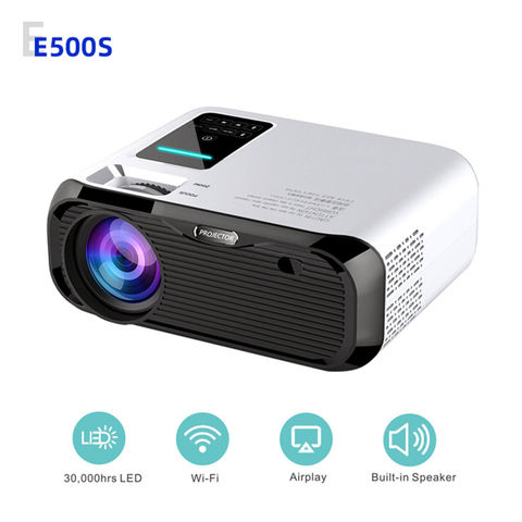 Smart HD 1080P Home Theater Projector Screen Mirroring Linux Bluetooth HDMI USB 