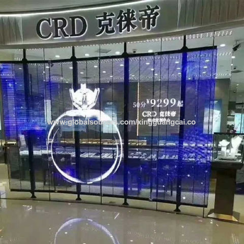 Buy Wholesale China P6 High Brightness Outdoor Transparent Display ...