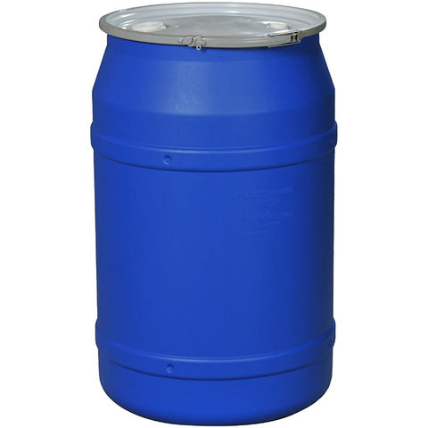 Canada Plastic Barrel Drum 200 Litre HDPE Open Top Blue Plastic Drum ...