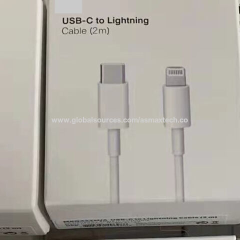 Supplier 1m 2m Pd USB C to Lighting Cable for Apple iPhone Type C  Charger Cord - China Apple Lightning Cable and Type C Cable price
