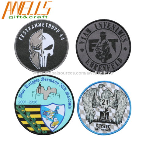 Buy Wholesale China Iron On Patches Custom Embroidered Patch Maker Patches  For Clothing & Patch Maker at USD 0.59