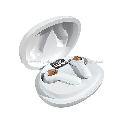 Écouteurs sans fil TWS stéréo sport avec microphone pour la conduite, appairage automatique, indicateur numérique T88