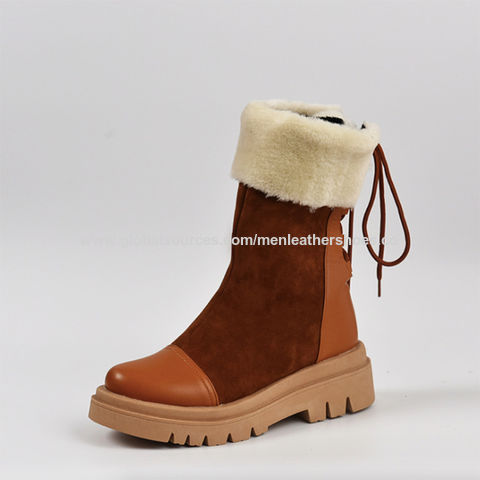 camel color winter boots