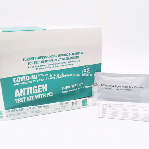 Buy Wholesale China Antigen Test Cassette Nasopharyngeal Swab For ...