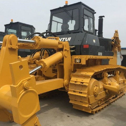 China Shantui SD32 320gp bullzoers with ripper shantui bulldozers on ...