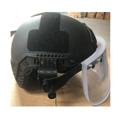 Military NIJ IIIA Visor Bullet Proof Visor for Ballistic Bulletproof Helmets 