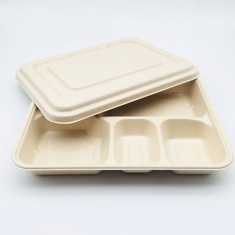 Buy Wholesale China Biodegradable Bagasse Compartment Container ...