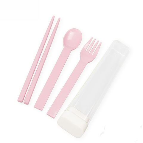 Portable Removable Cutlery Set,Reusable Eco-Friendly Utensils including  Biodegradable Chopsticks Spoon