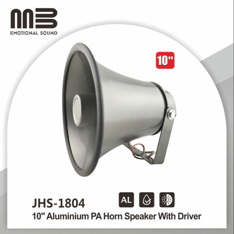 horn speaker 10 in