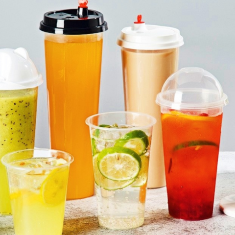 Buy Wholesale China Sgs Bpi Fda Ce Custom Printed Pla Clear Transparent ...