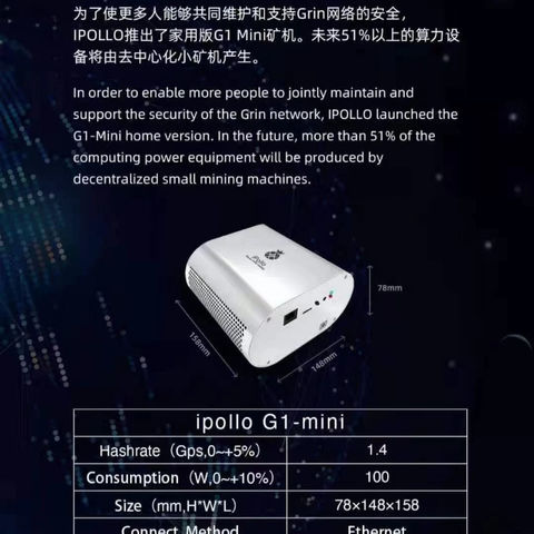 China Ipollo G1 Mini 1 2g 120w G1 36gps 2800w Used New Pineapple Cuckatoo31 Cuckatoo32 Grin Coin Miner On Global Sources G1 Mini 1 2g G1 36g Ipollo G1 Grin