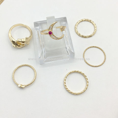 Simple Finger Ring Designs Gold | 3d-mon.com