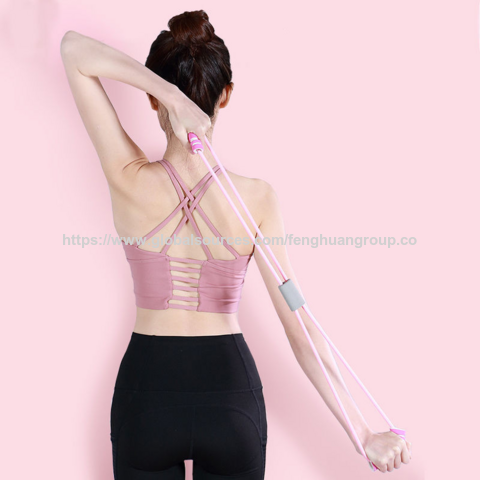 Pilates Fitness Widerstandsbänder Yoga Stretchbänder Yoga Gurte umweltfreundlich for sale at factory direct price