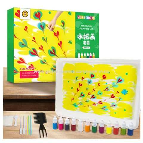 Buy Wholesale China Superdots Magic Art Toys Educational Gift Multi Colors  Children's Art Sets Water Marbling Paint Kit & Children's Art Sets at USD  4.8