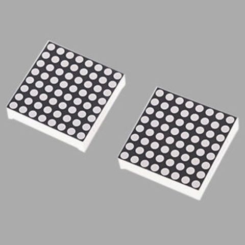 5 Pezzi Display LED A Matrice 8x8, 20x20mm, Anodo Comune, Rosso, Per Arduino
