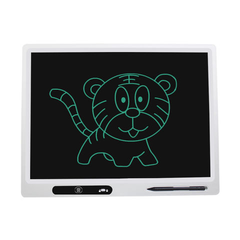 2 Pièces Tablettes Décriture LCD 10 avec Sac, Écran Coloré Tablette Dessin  Enfants,Bloc d'écriture Effaçable, Planche à Dessin Éducative