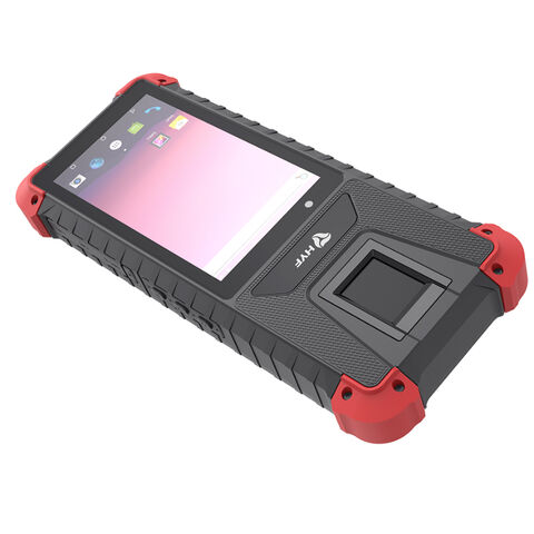 Tablet PC Android Robusto de 5'' Biométrico IP65 com Íris para Registro de SIM for sale at factory direct price