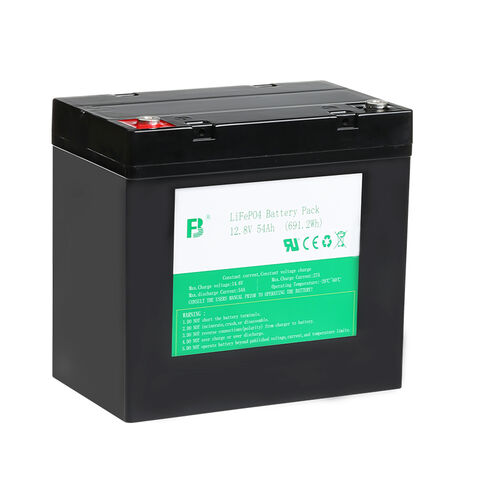 Buy Wholesale China Oem Lifepo4 Battery 12.8v 54ah Sla Replacement ...