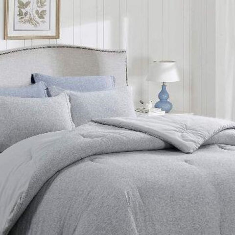Full Queen Bedding Comforter Set, Light Grey Bed Comforter Set Queen