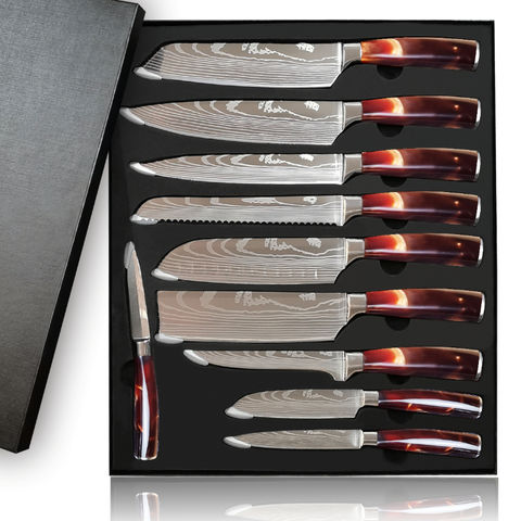 Handmade Damascus Steel Kitchen Knife/steak Knife/ Cleaver