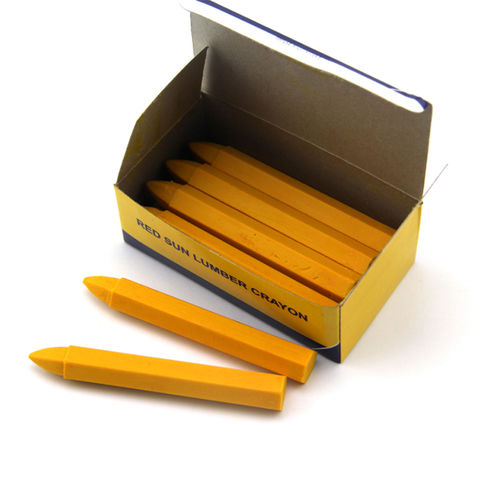 Marqueur de Peinture Jaune pour Céramique, Bois, Pierre, Carton, Tissu, Industrie du Verre - Idéal pour le Traçage de Lignes ou l'Écriture for sale at factory direct price